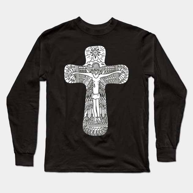 The Cross of the Lord and Savior Jesus Christ. Long Sleeve T-Shirt by Reformer